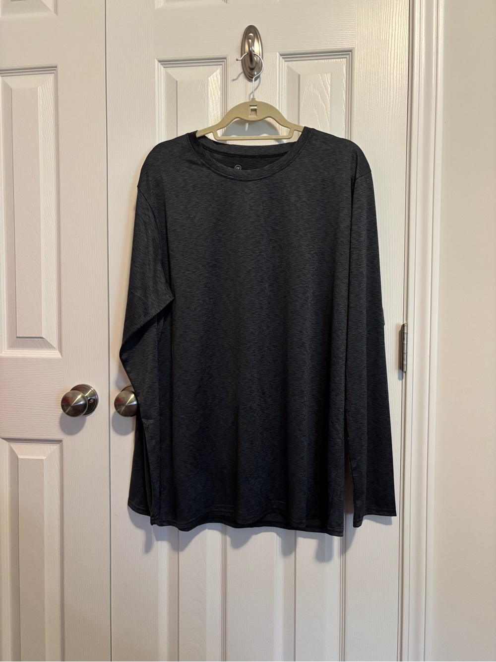 Men's Long Sleeve Sun UPF 50 Shirt - Charcoal Heather